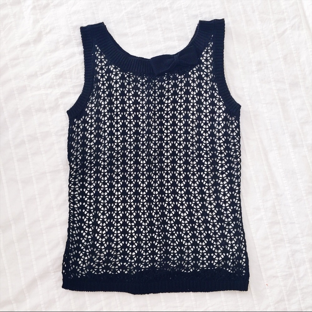 Crochet Knit Top